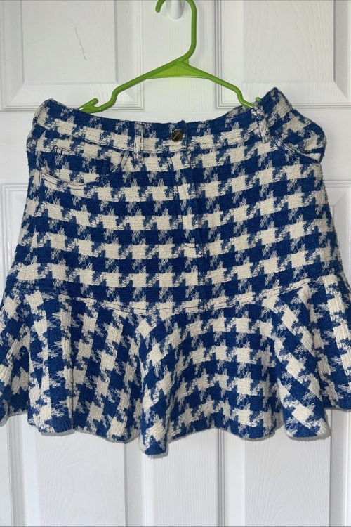 Sandro Blue Mini Skirt