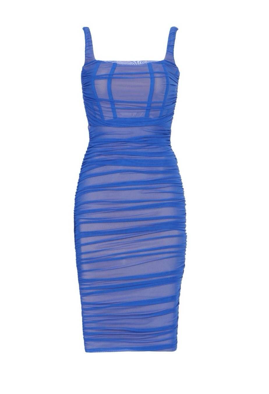 NOOKIE VISION MESH BODYCON DRESS Msrp $379