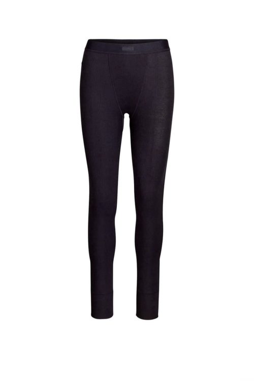 Nwt Skims Onyx Cotton Rib Leggings