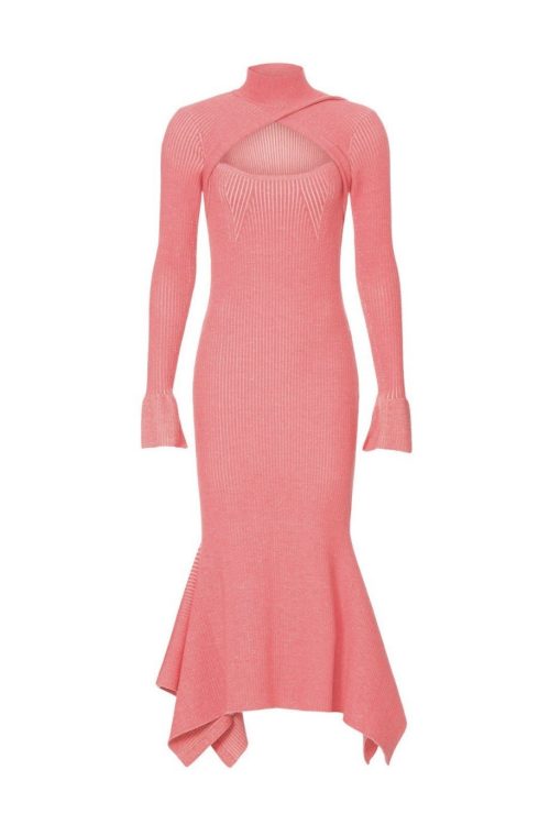 3.1 Phillip Lim Ribbed Front Cross Dress Mstp $850