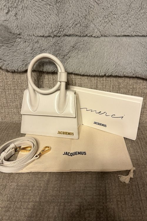 Jacquemus Le grand Chiquito Top Handle Bag Ivory