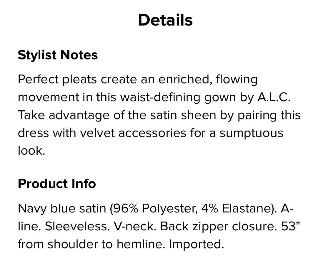 A.L.C Aries Dress Msrp $795