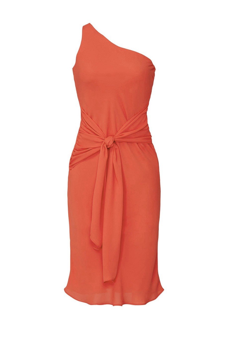 Krisa One Shoulder Bias Dress Msrp $207 - Size Small