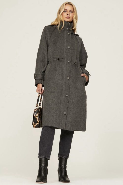 Jason Wu Drawstring Wool Coat – Size Xsmall