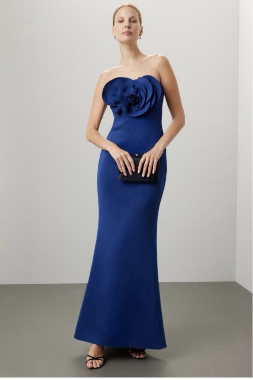 Badgley Mischa gown Floral Bodice Gown Msrp $650 Size 10