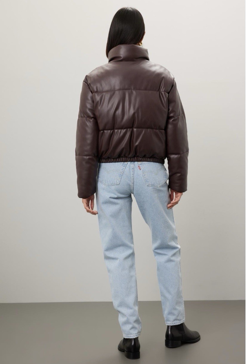 Slate & Willow Faux Leather Coat Msrp $225 Size XXL