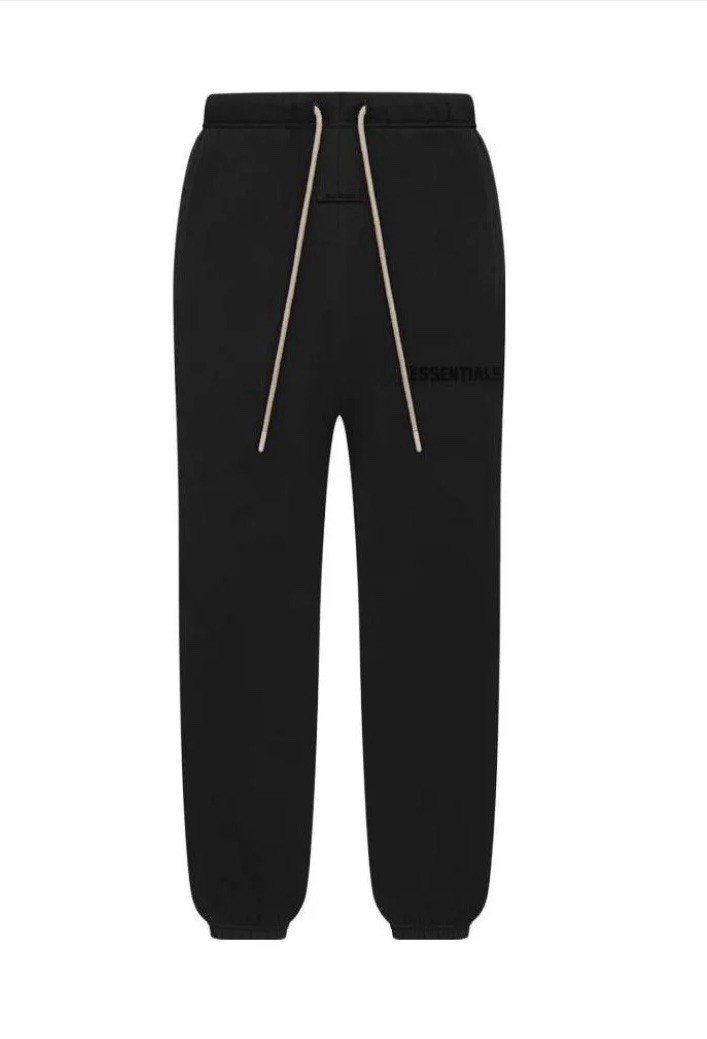 Fear Of God Essential Jet Black Core Sweatpants