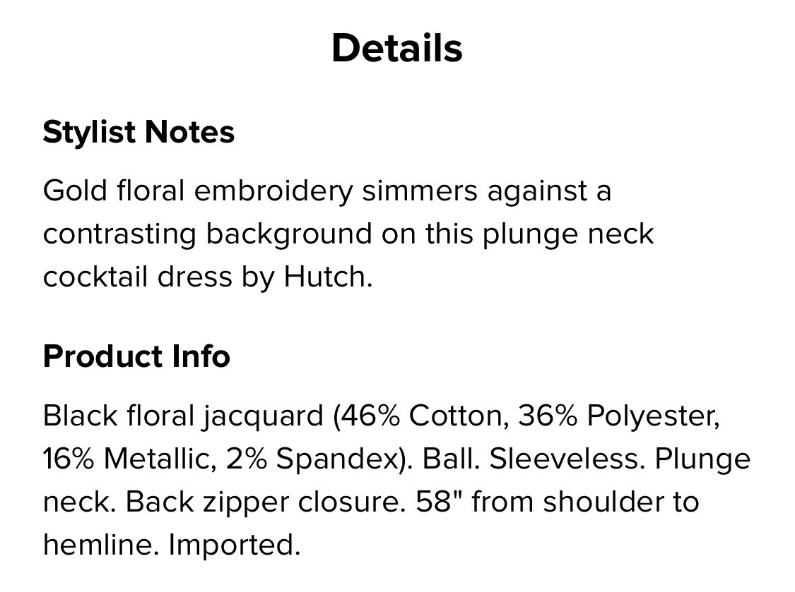 Hutch Rosario Gown Msrp $363 Size 8
