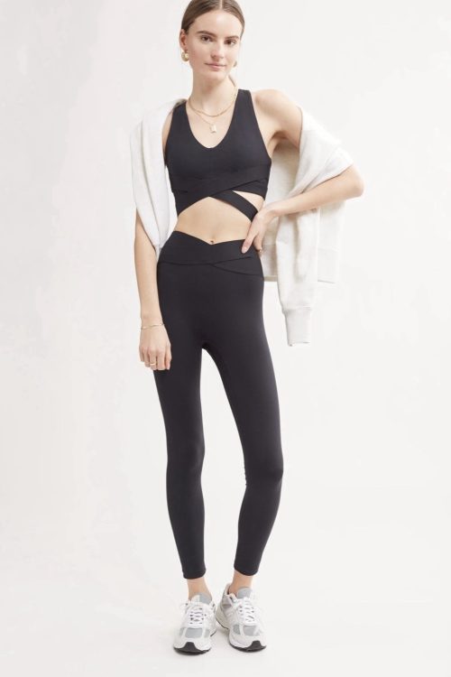 Bandier Corso Crossover Leggings