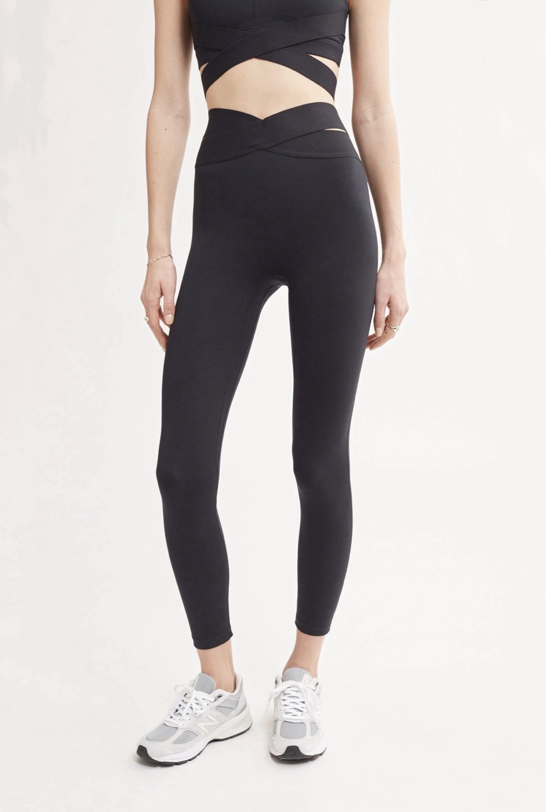Bandier Corso Crossover Leggings