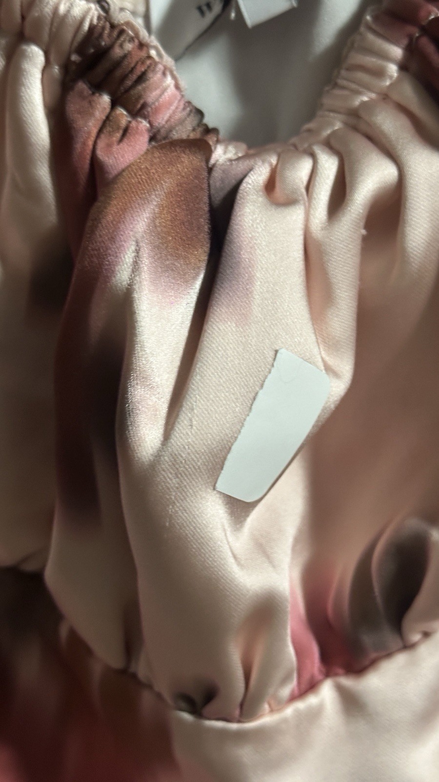 WEWOREWHAT $129 Wide Strap Ruched Cup Corset Pink US Size 10