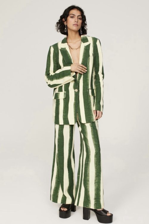 Simon Miller Striped Bloo Pants Msrp $345 Size 8