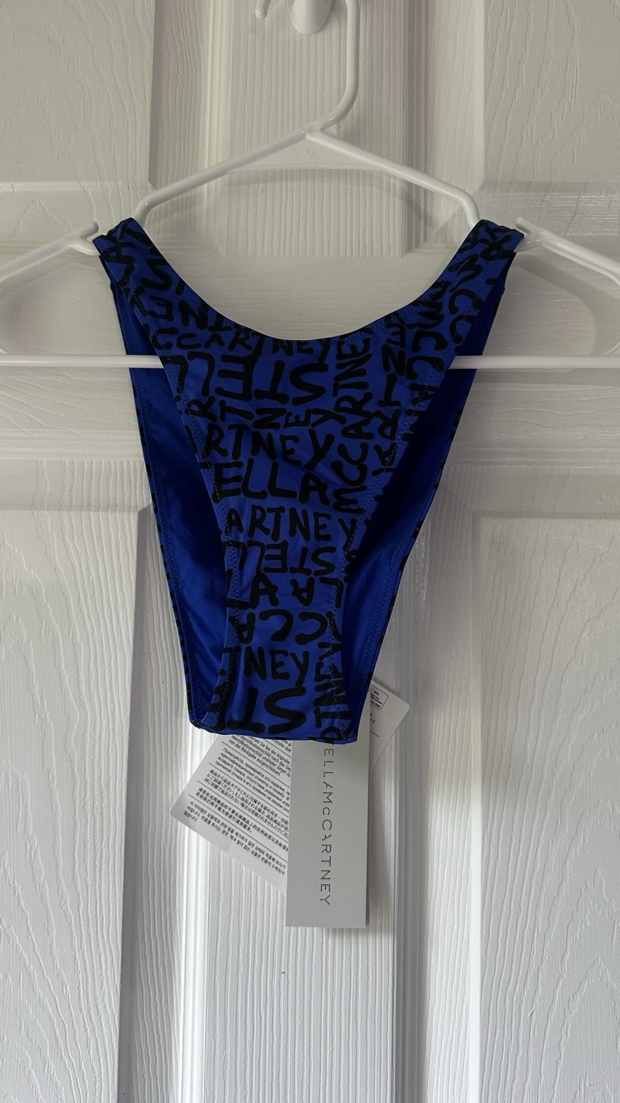 NWT Stella McCartney Graffiti Logo Bikini Bottom