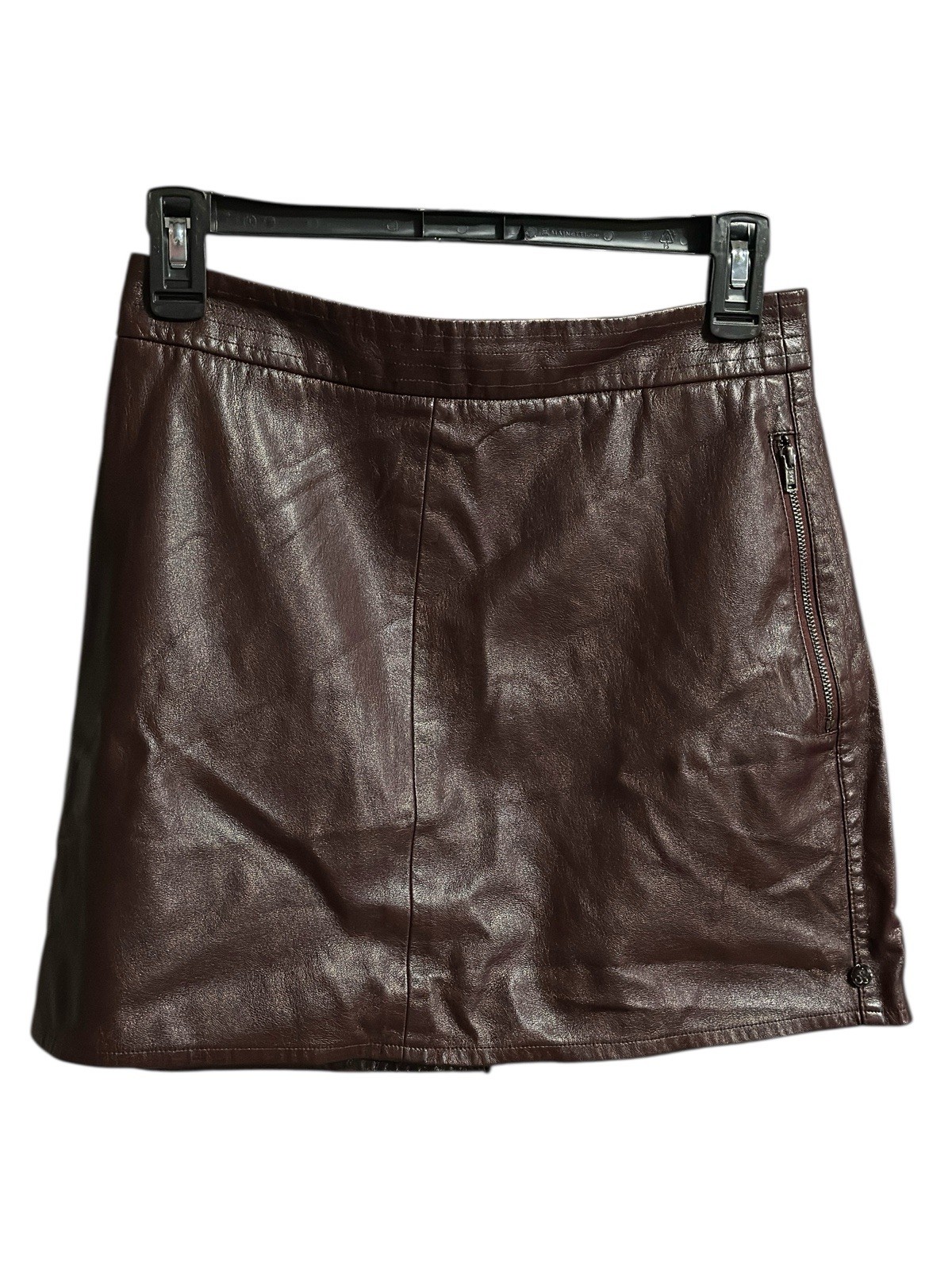 Scoth & Soda Faux Leather Skirt Msrp $188 Size S