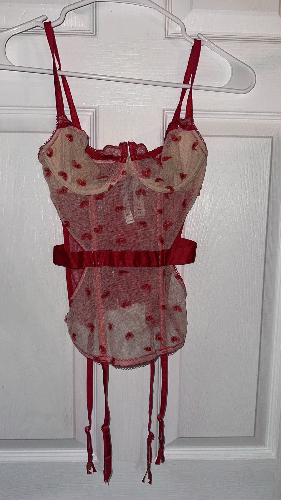 NWT Victoria Secret Corset Bra Lace Msrp $89.50 Size 32B