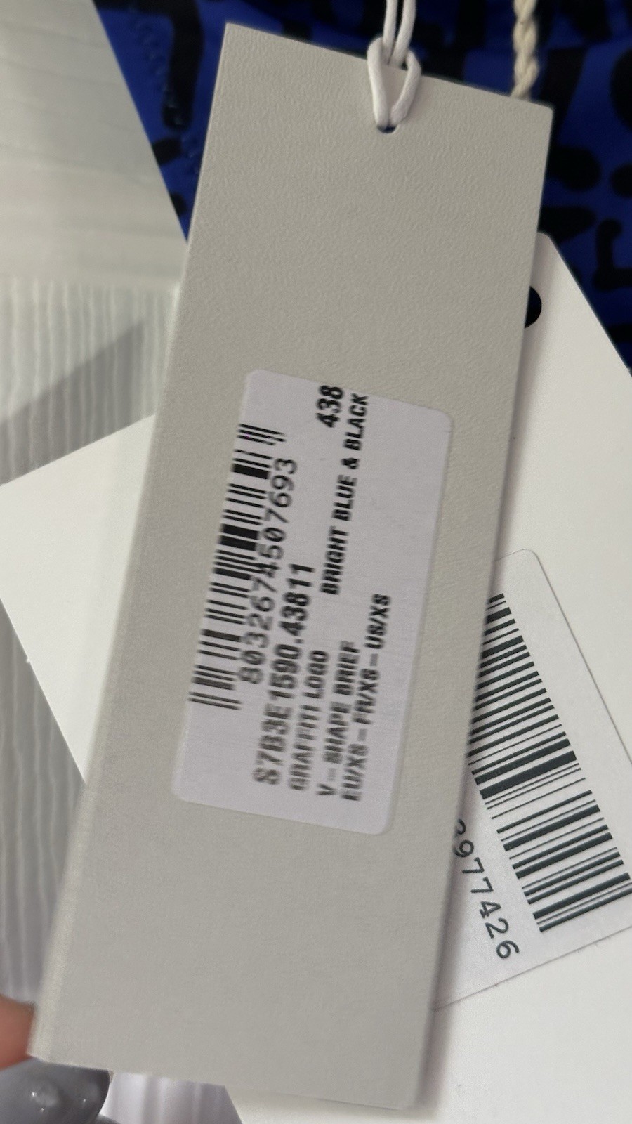 NWT Stella McCartney Graffiti Logo Bikini Bottom