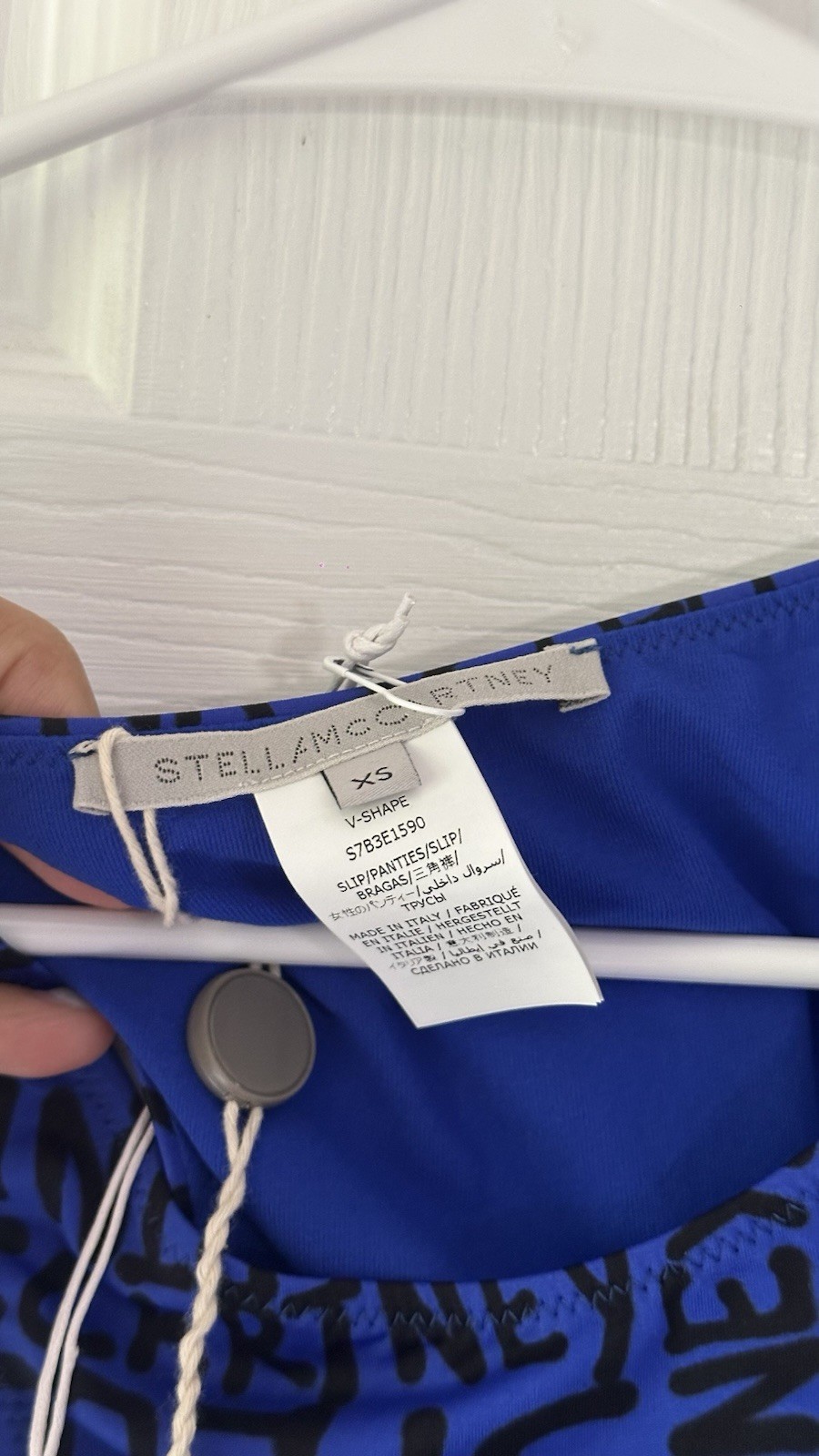 NWT Stella McCartney Graffiti Logo Bikini Bottom