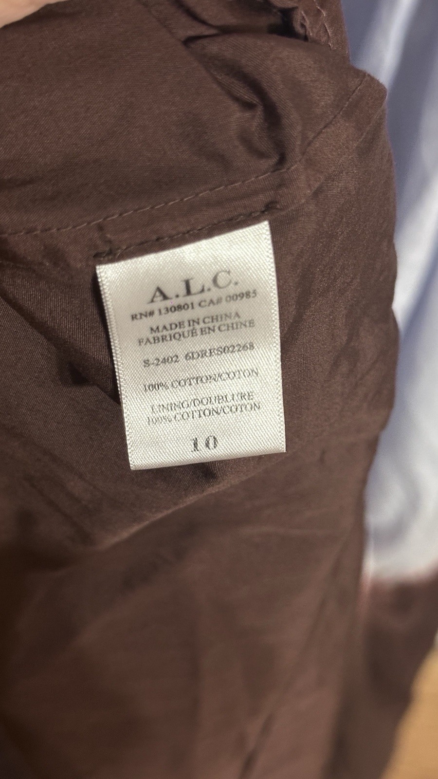 A.LC Halter Ombré Tie Dye Blair Gown Size 10 Retail $595