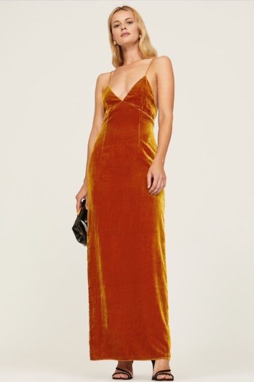 Ronny Kobo Gabe Velvet Dress Size XS (Retails $645)