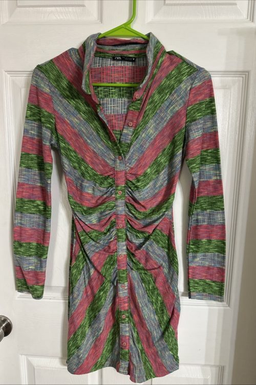 Zara Long Sleeve Dress Size S