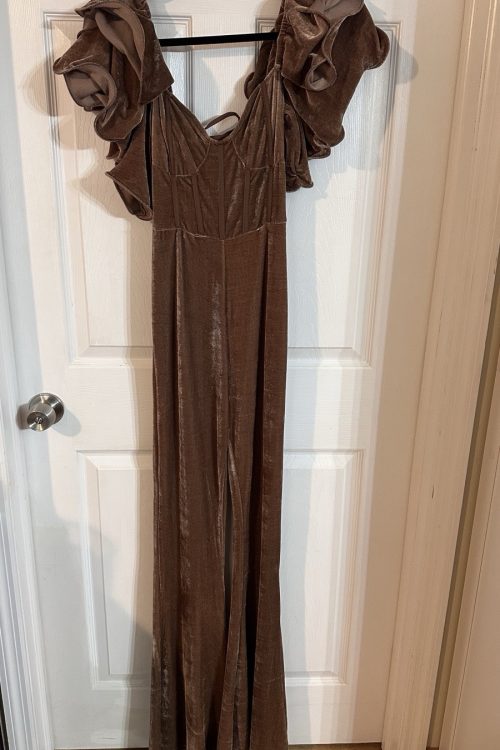 Pretty Little Thing Jumpsuit Wide Leg Size 2
