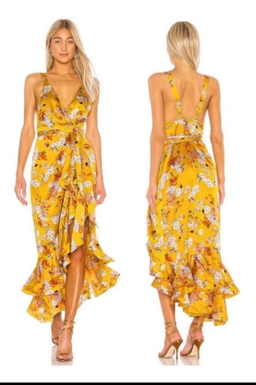 Bronx & Branco Narciss Dress Msrp $580 Size L/ US 8