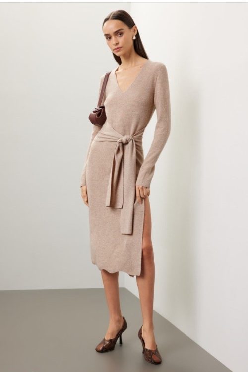 Toccin X RTR Stivie Tie Front Dress Msrp $595 Size S