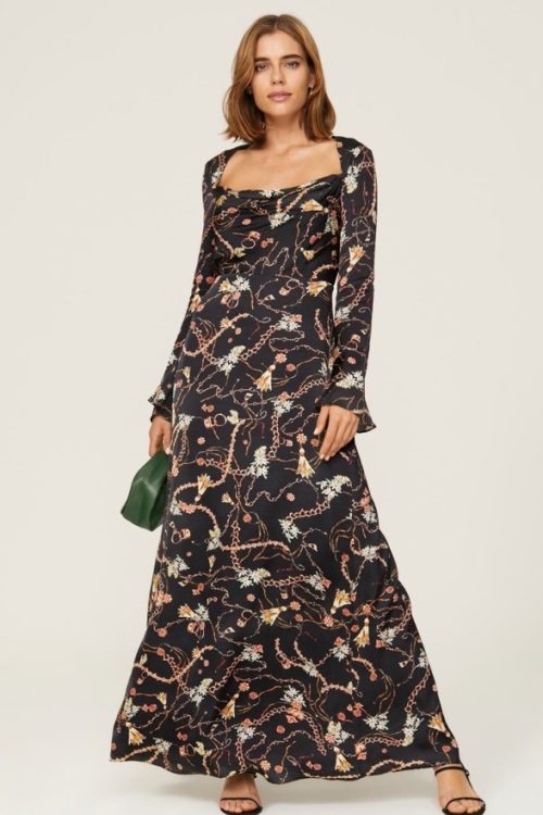 Fame & Partner Cera Gown Msrp $399 Size 8