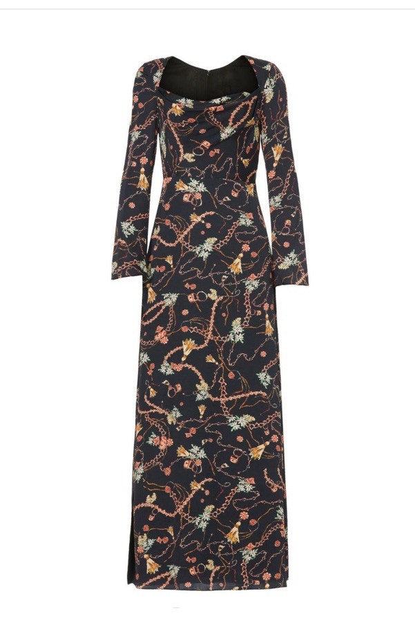 Fame & Partner Cera Gown Msrp $399 Size 8