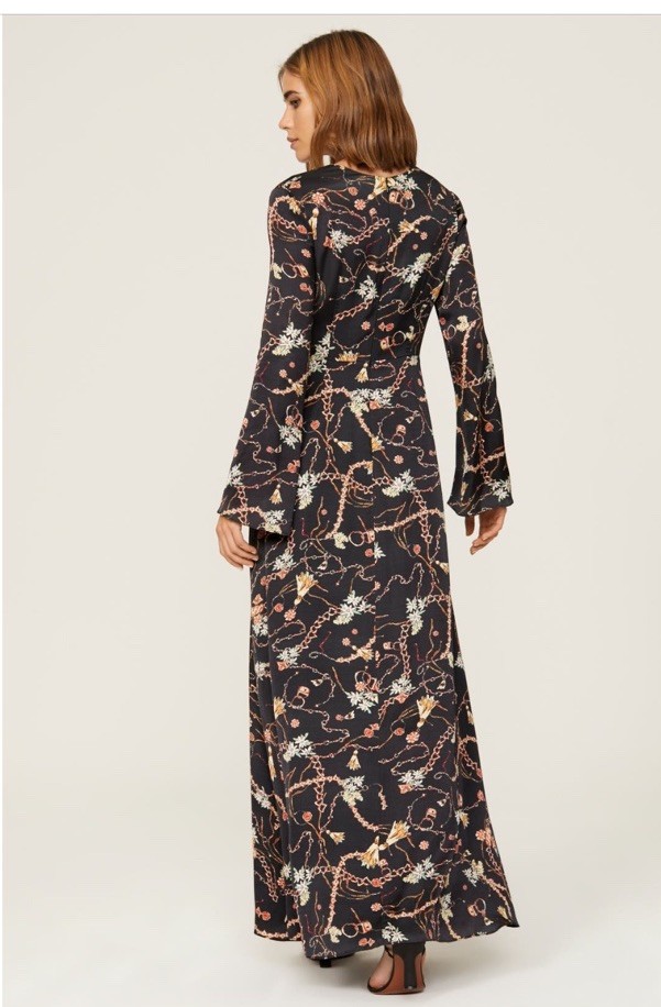 Fame & Partner Cera Gown Msrp $399 Size 8