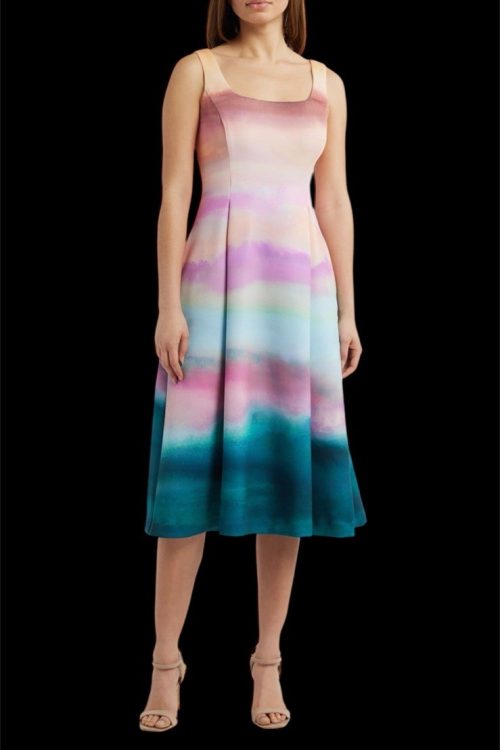 Vince Camuto Fit & Flare Cocktail Dress