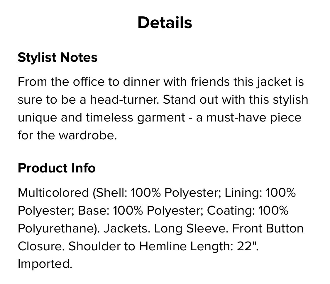 English Factory Red Plaid Faux Leather Trim Tweed Jacket Msrp $210 Size S