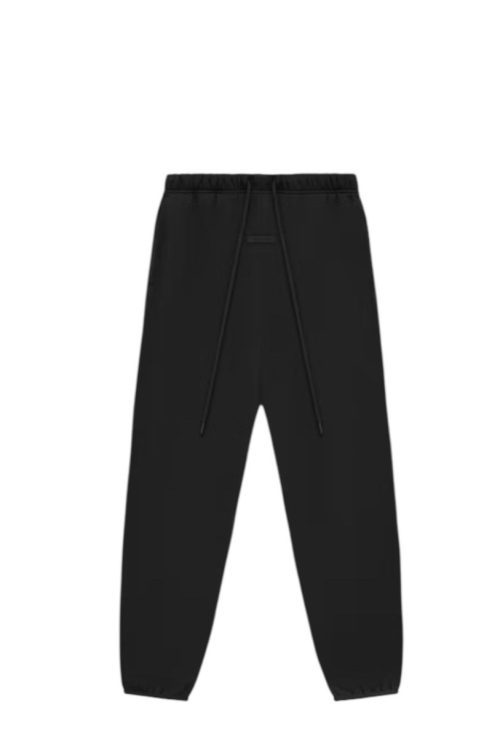 NWT FEAR OF GOD JET BLACK SWEATPANTS Size M