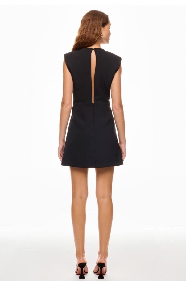 Sandro Mini Dress With Bow Msrp $370 Size 36/S