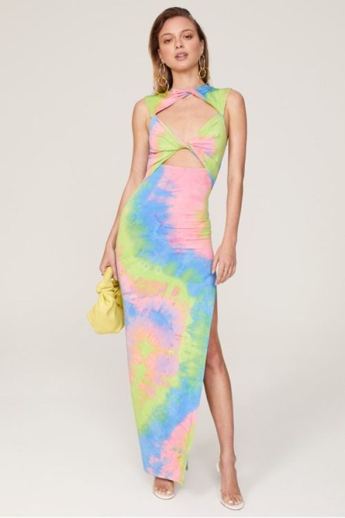 Bronx & Branco Daphnie Maxi Dress Msrp $450 Size XS