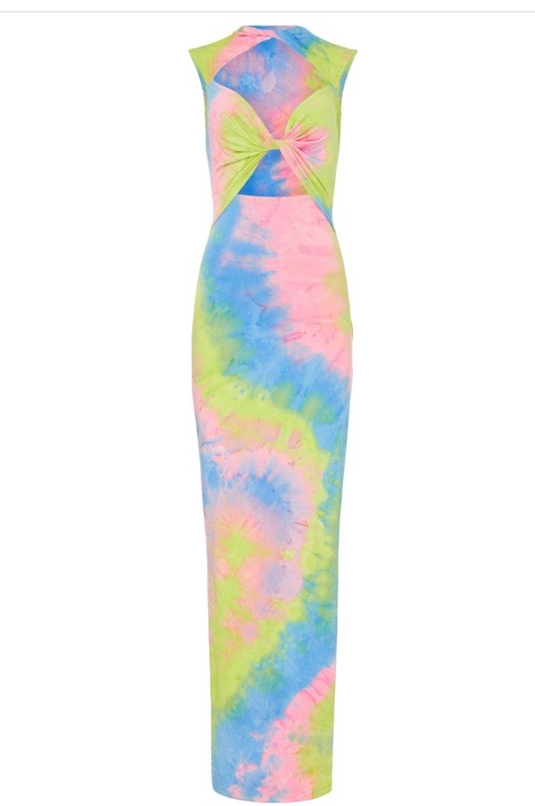 Bronx & Branco Daphnie Maxi Dress Msrp $450 Size XS