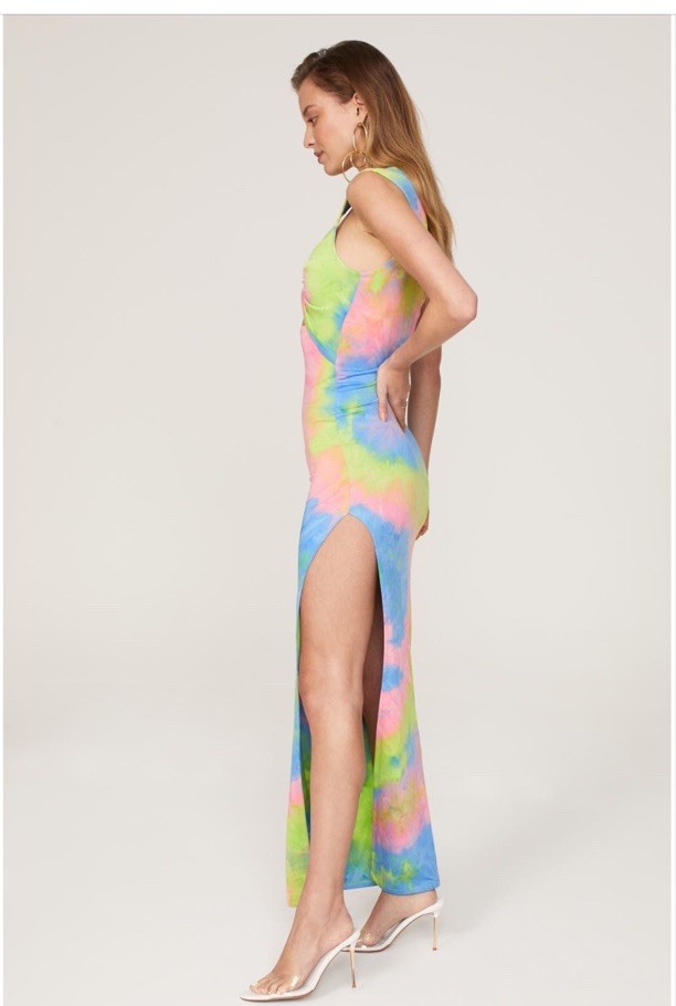 Bronx & Branco Daphnie Maxi Dress Msrp $450 Size XS