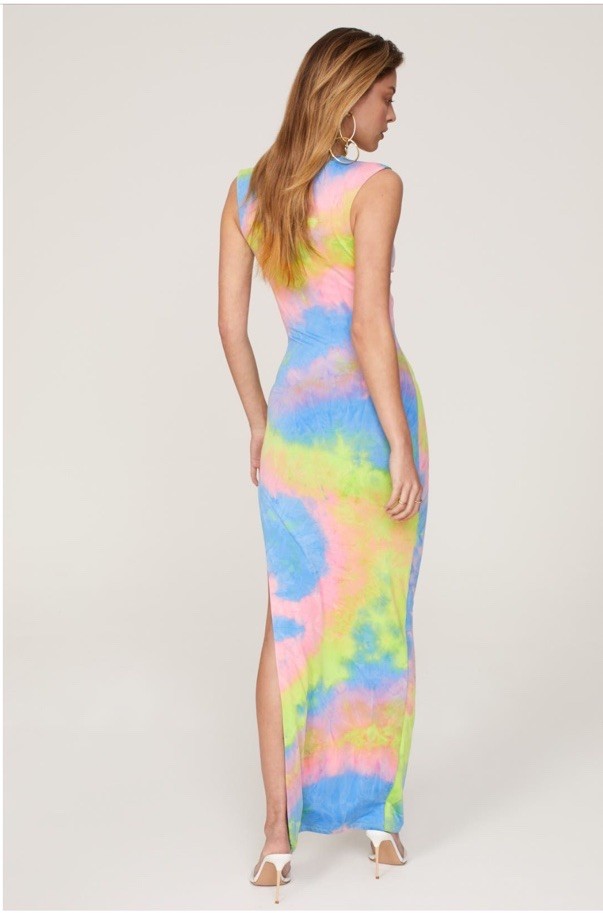 Bronx & Branco Daphnie Maxi Dress Msrp $450 Size XS