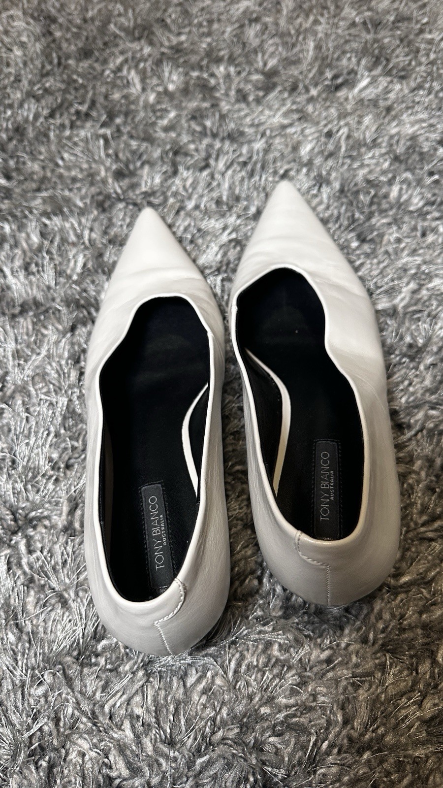 Tony Bianco Revolve Cherry Pump Dove Shoes $170 Size 10