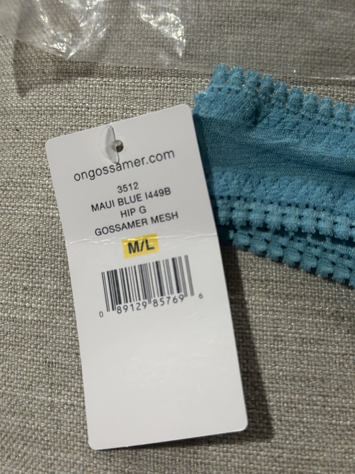 Calvin Klein And On Gossamer Thong Set Of 3.