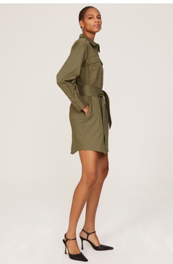 Marissa Web X RTR Belted Dress $380 Size 2