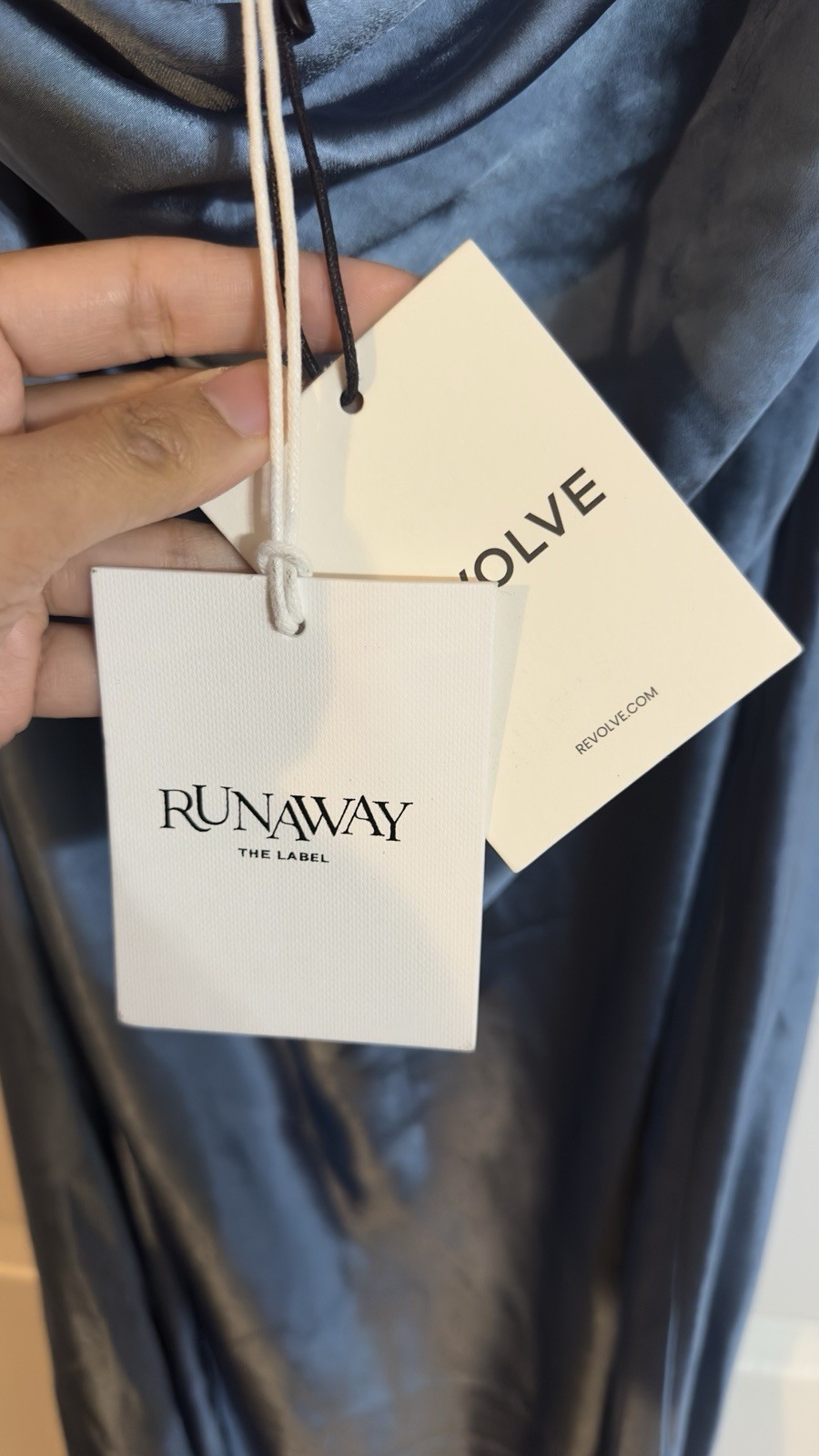 NWT Runway The Label Kristine Dress In Steel $139 Size XL