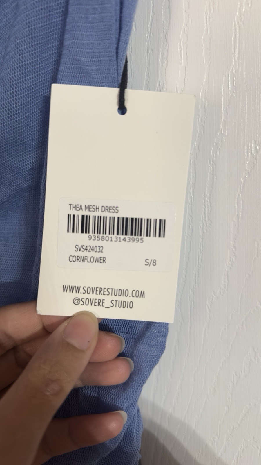 NWT Sovere Thea Mesh Dress $169 Size S