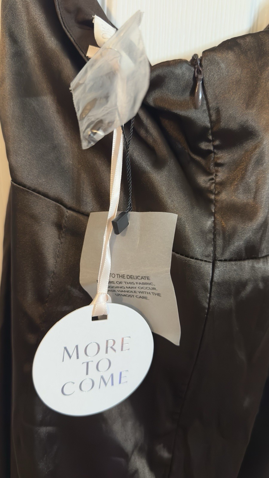 More To Come Darcey Maxi Dress In Dark Brown Size M