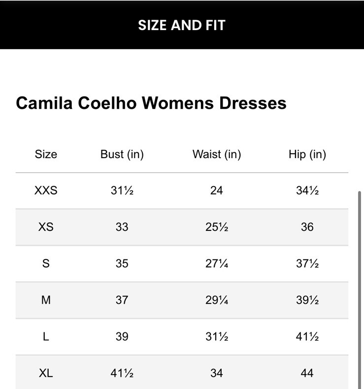 NWT Camila Coelho Reyna Maxi Dress $220 Size M