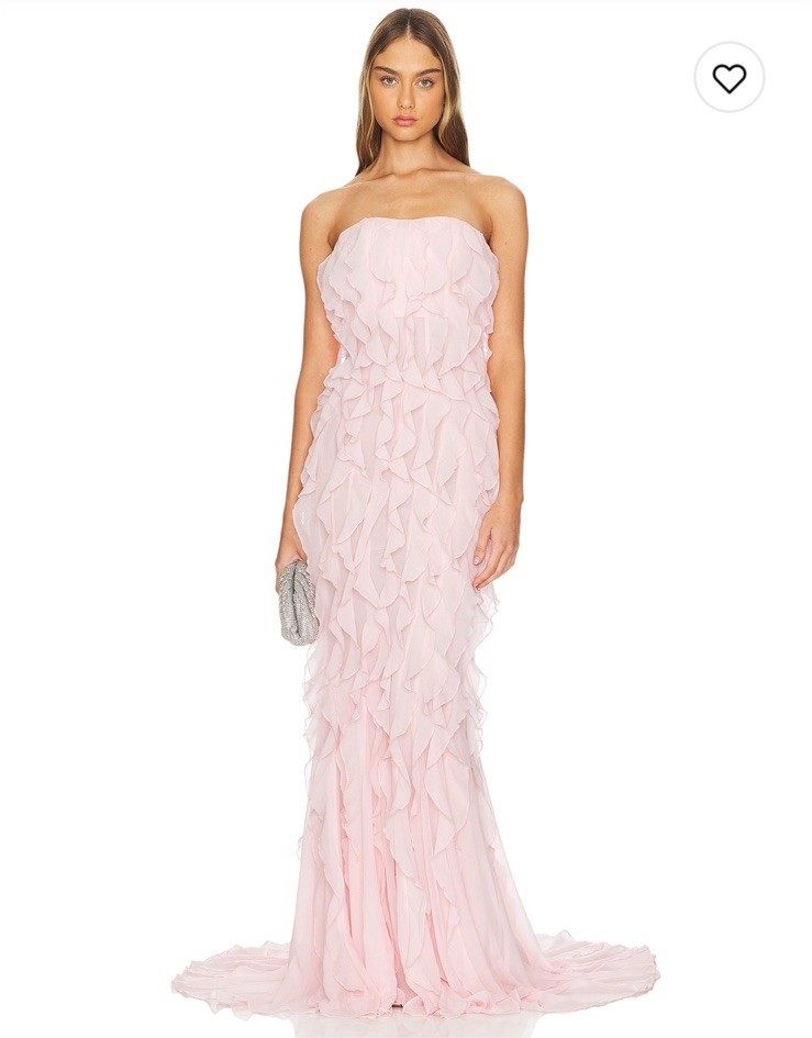 NWOT Lovers And Friends Davina Gown $388 Size M