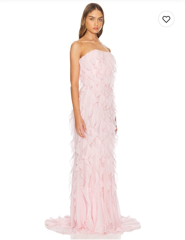 NWOT Lovers And Friends Davina Gown $388 Size M