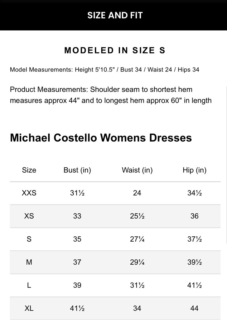 NWT Michael Costello X Revolve Marianna Gown $288 Size M