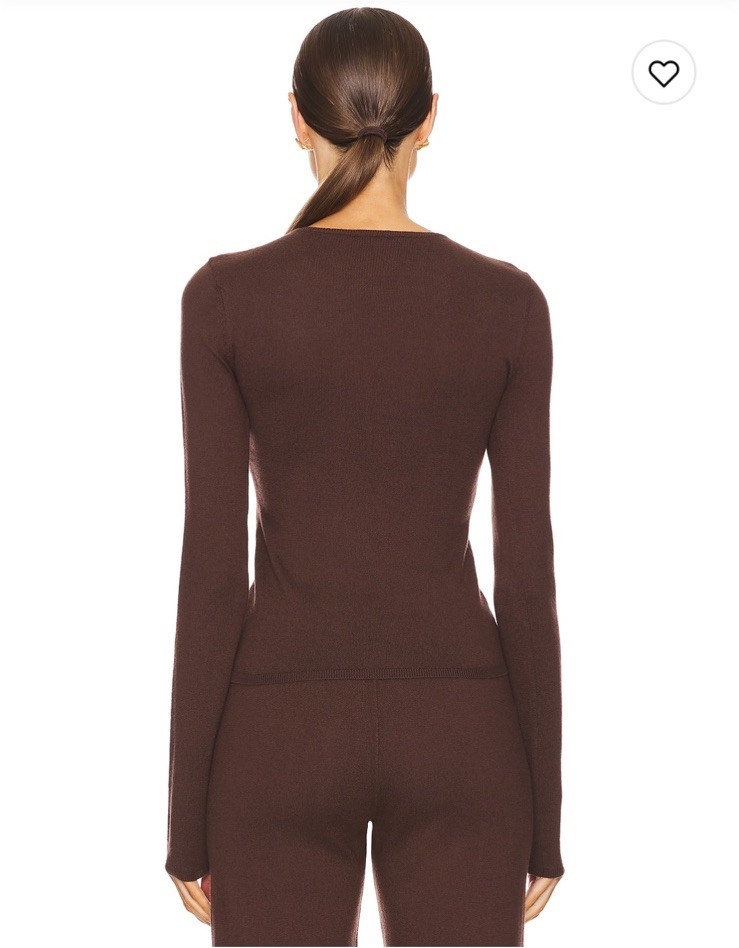 NWT L’academie Marianna Knit Top $158 Size S