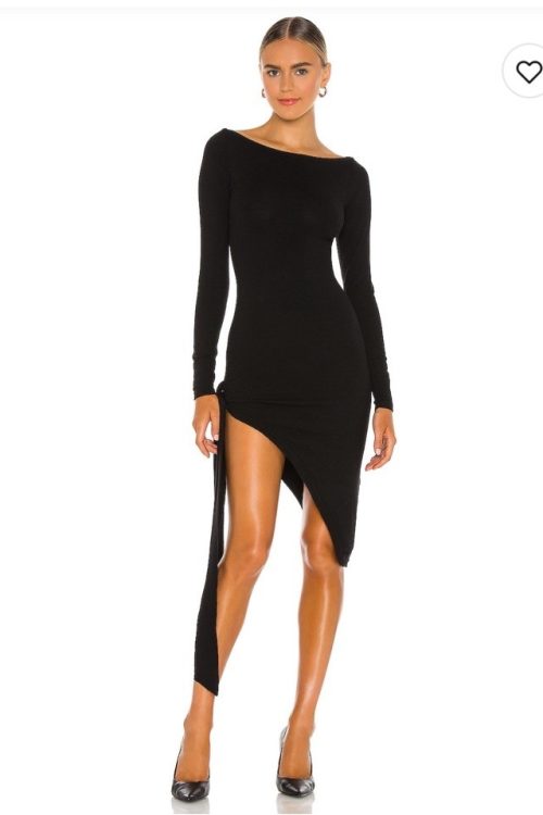 NWOT NBD Solana Dress In Black $218 Size M